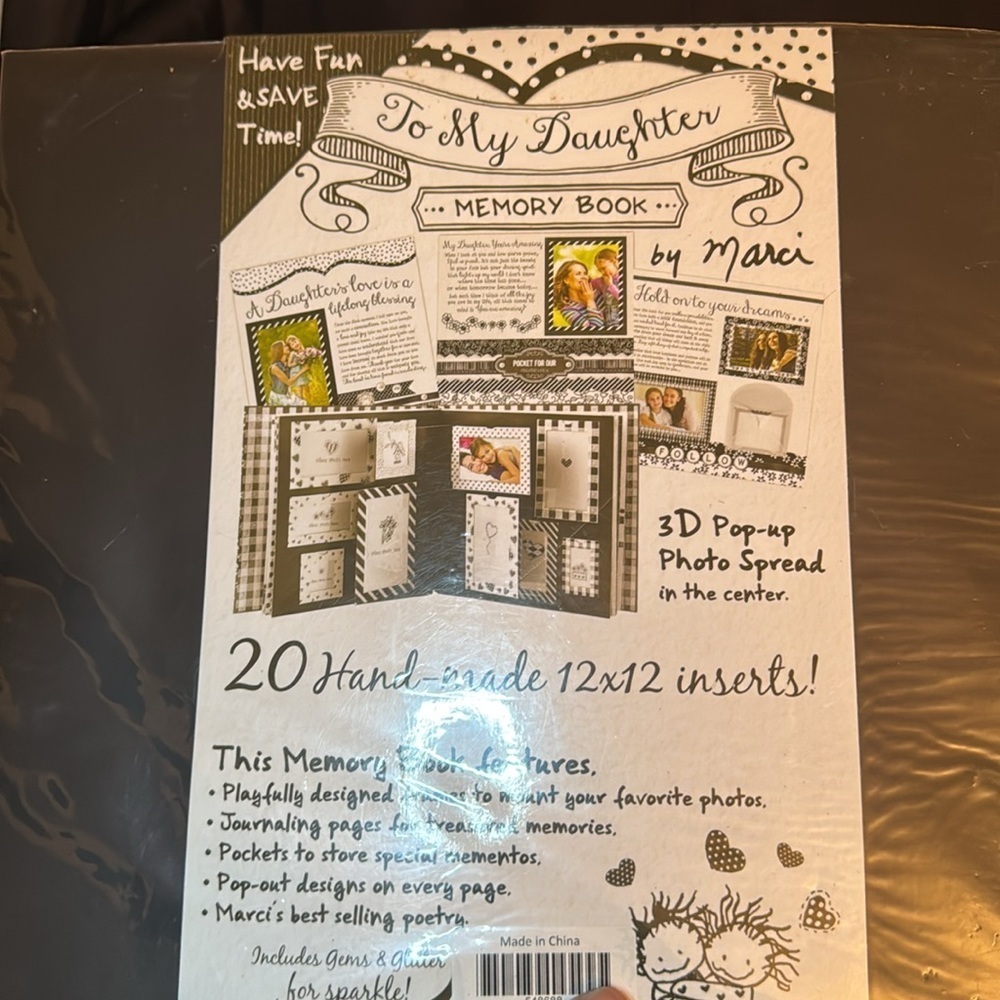 NEW Daughter Memory Book - Picture 3 of 3